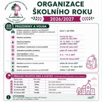 Organizace školního roku 2026/2027